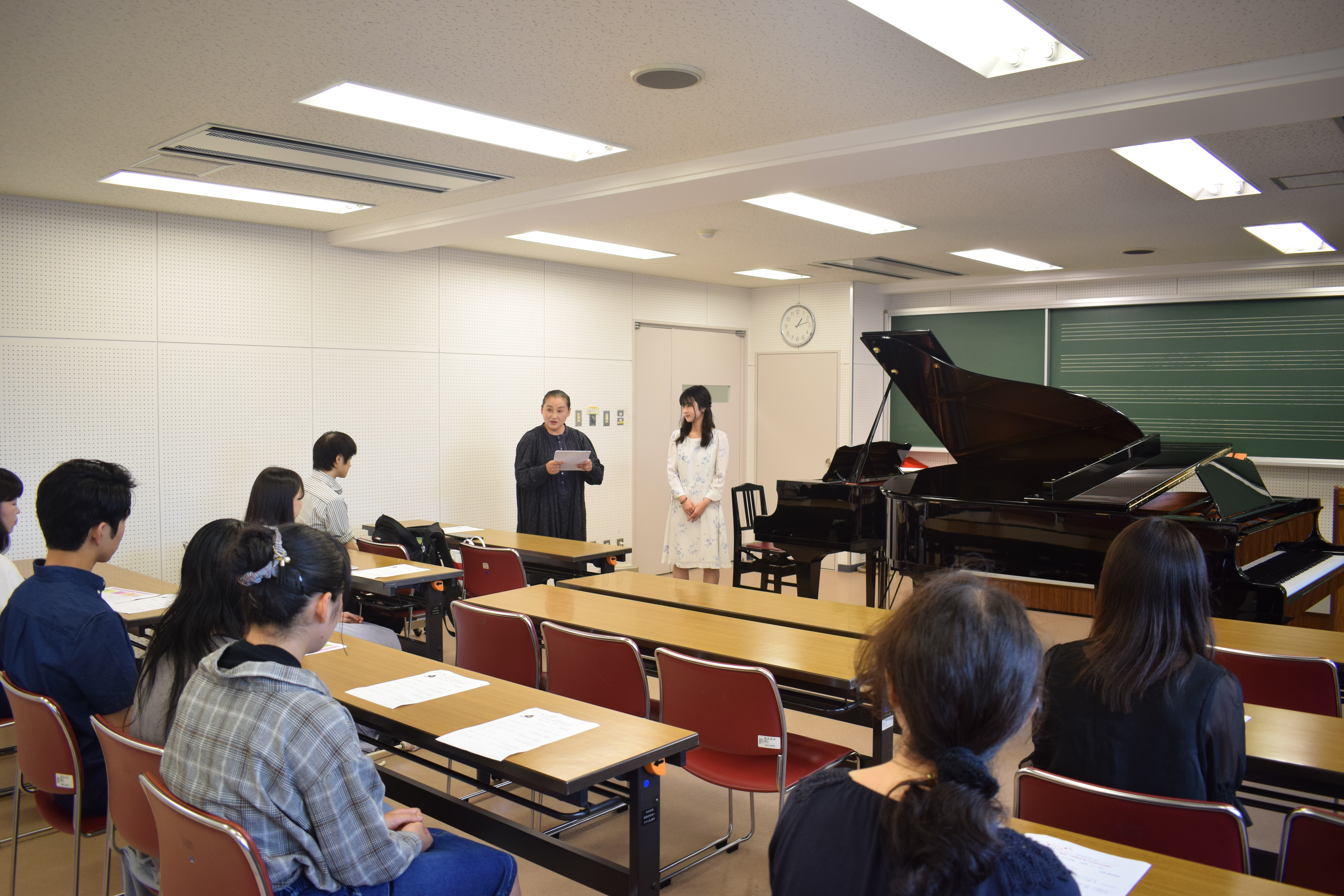 東邦音楽大学オープンキャンパス・体験型音楽活動の様子