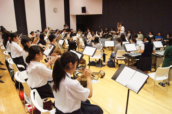 東邦音楽大学オープンキャンパス・体験型音楽活動の様子
