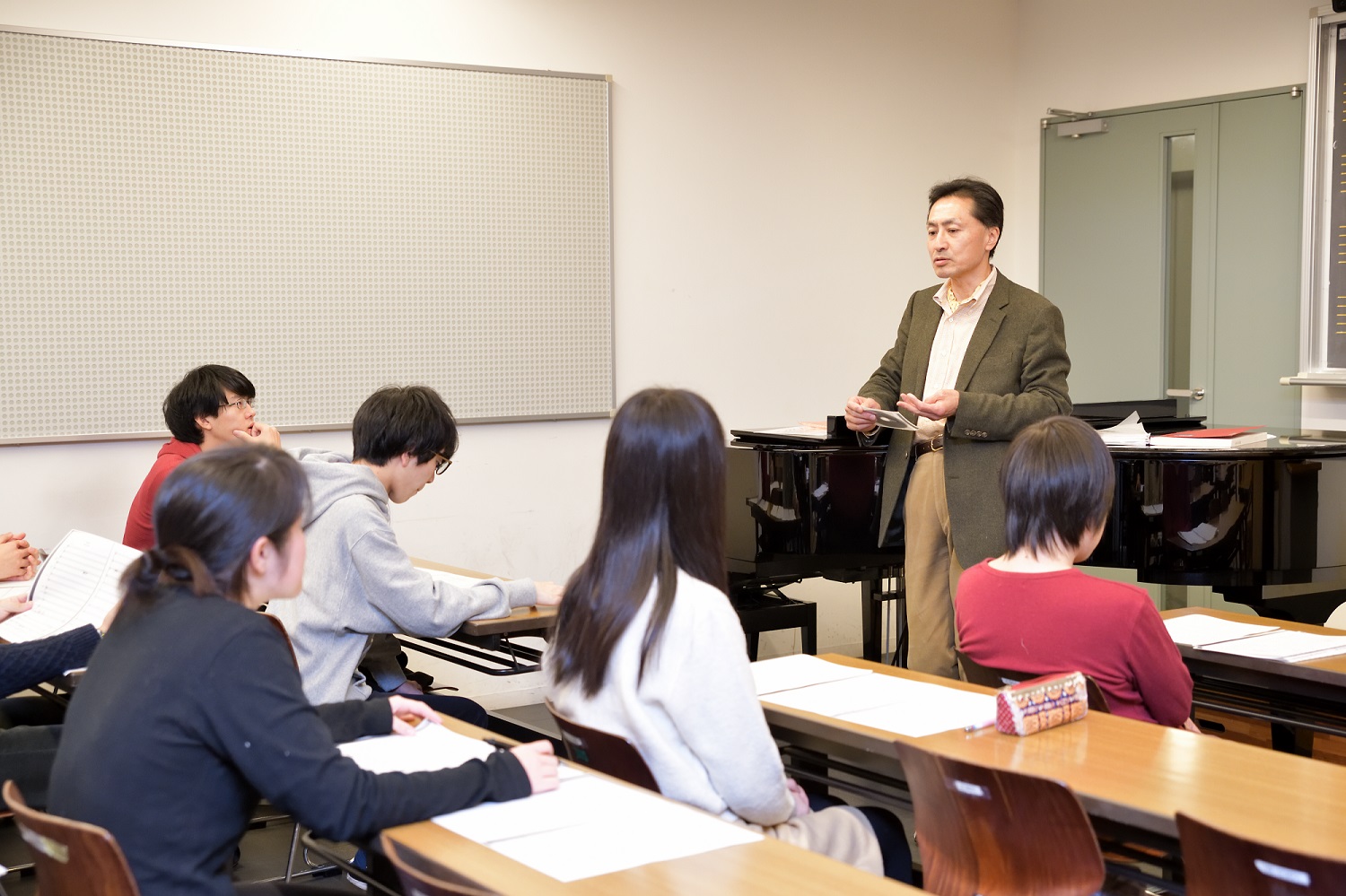 楽典授業の様子