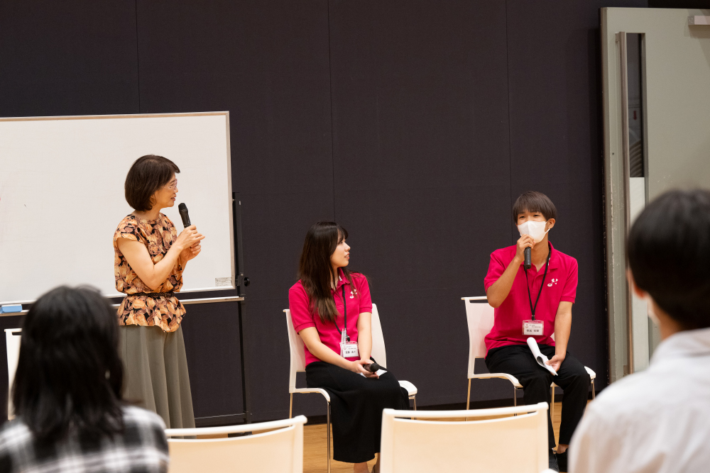 東邦音楽大学オープンキャンパス・学生とのトークタイム